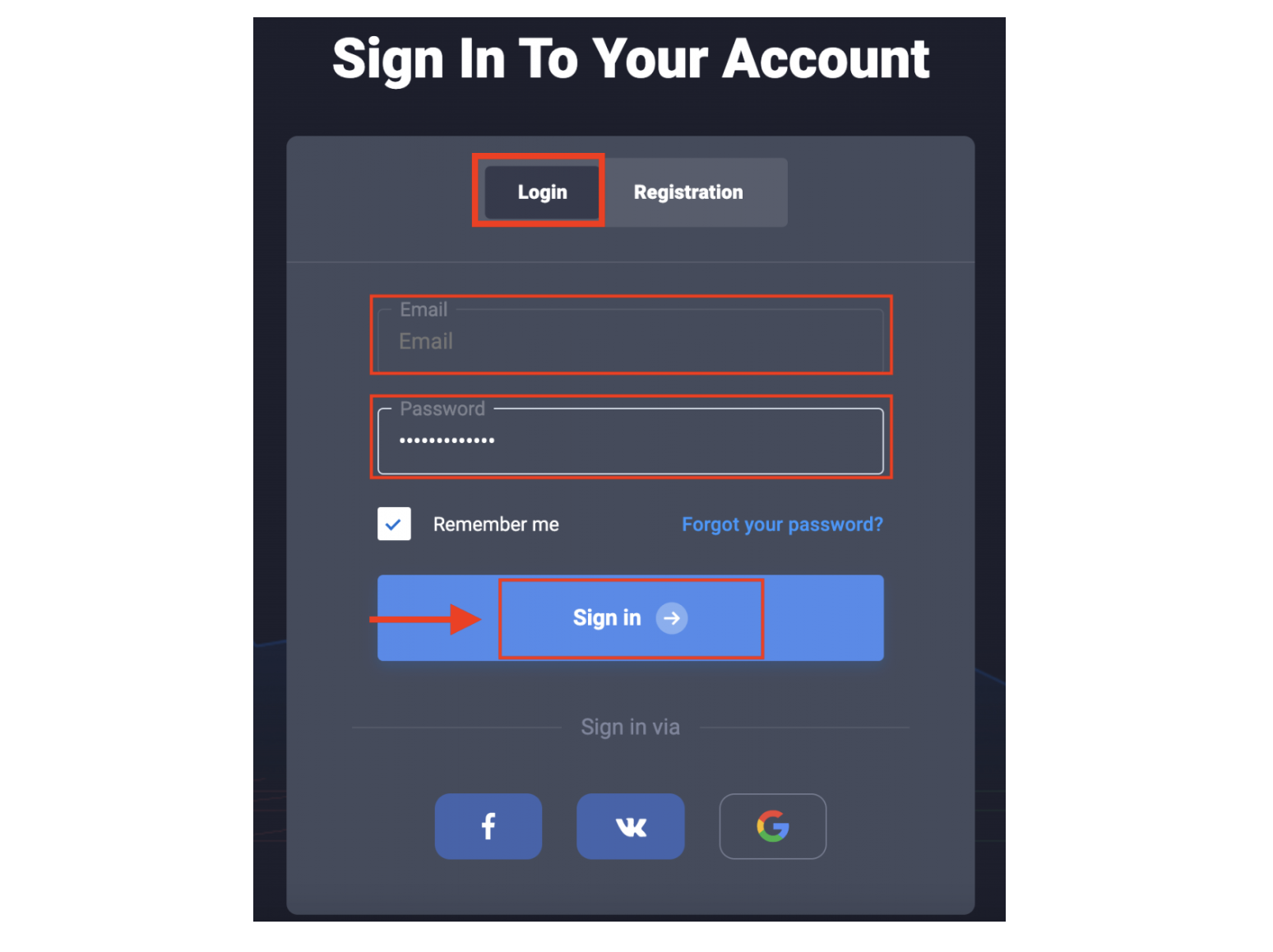 quotex login